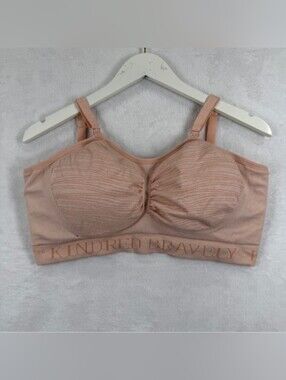 Kindred Bravely Blush/Nude Seamless Nursing Bralette NWOT